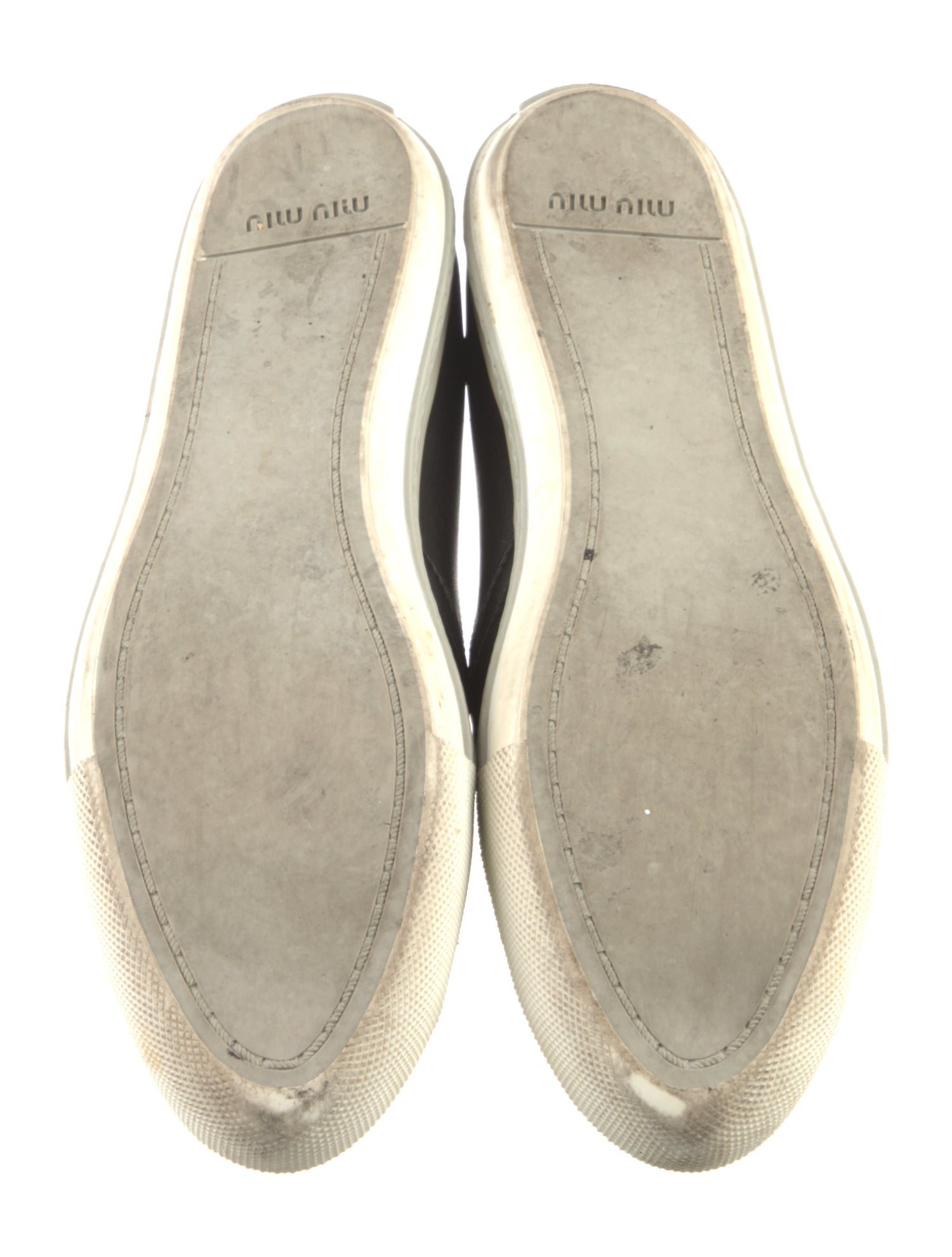 Miu Miu Leather Sneakers